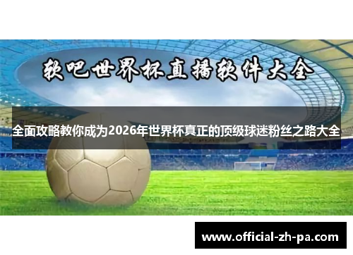 全面攻略教你成为2026年世界杯真正的顶级球迷粉丝之路大全